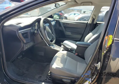 2016 Toyota Corolla L из США, поврежденный, VIN 2T1BURHE9GC592953